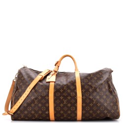 Keepall Bandouliere Bag Monogram Canvas 60