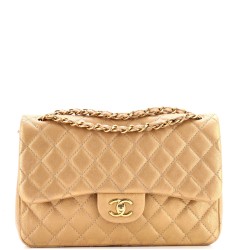 Classic Double Flap Bag Quilted Iridescent Caviar Jumbo