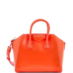 Antigona Bag Glazed Leather Mini