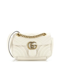 GG Marmont Flap Bag Matelasse Leather Mini