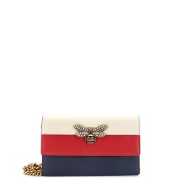 Queen Margaret Chain Wallet Leather Mini