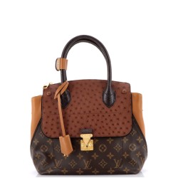 Majestueux Tote Monogram Canvas and Exotics PM