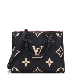 OnTheGo Tote Bicolor Monogram Empreinte Giant PM