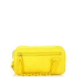 Solar Ray Pochette Volga Monogram Taurillon Leather