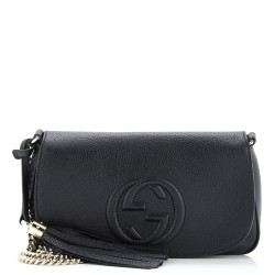 Soho Chain Crossbody Bag Leather Medium