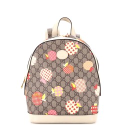 Interlocking G Patch Backpack Printed Mini GG Coated Canvas Small