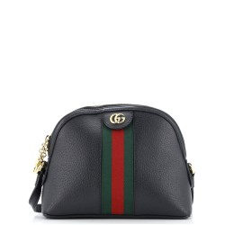 Ophidia Dome Shoulder Bag Leather Small