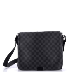 District Messenger Bag Damier Graphite MM
