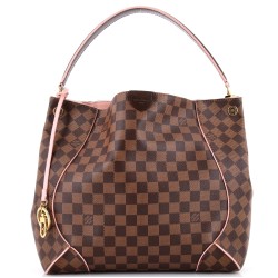 Caissa Hobo Damier with Leather