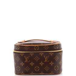 Nice Vanity Case Monogram Canvas Mini