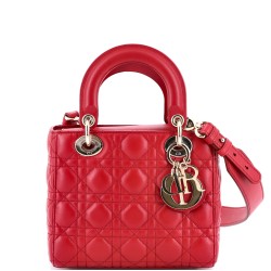 My Lady Dior Bag Cannage Quilt Lambskin