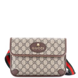 Neo Vintage Flap Belt Bag GG Coated Canvas