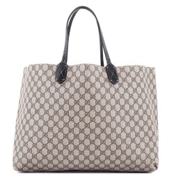 Reversible Tote GG Print Leather Large