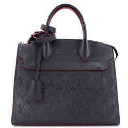 Pont Neuf Handbag Monogram Empreinte Leather MM