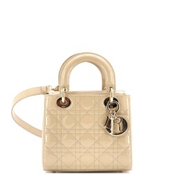 Lady Dior NM Bag Cannage Quilt Patent Medium