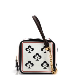 Square Bag Limited Edition Game On Leather with Monogram Canvas
