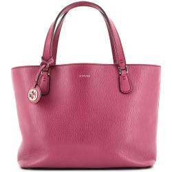 Lady Dollar Shopping Tote Leather Small