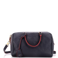 Speedy Bandouliere NM Bag Monogram Empreinte Leather 30