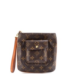 Partition Wristlet Clutch Monogram Canvas