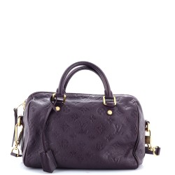 Speedy Bandouliere Bag Monogram Empreinte Leather 25
