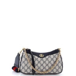 Ophidia Charm Shoulder Bag GG Coated Canvas Small