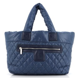 Coco Cocoon Zipped Tote Quilted Nylon Large