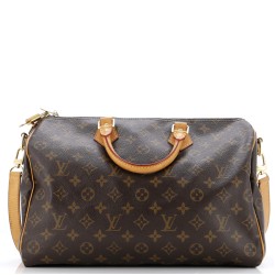 Speedy Bandouliere Bag Monogram Canvas 35