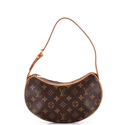 Croissant Handbag Monogram Canvas PM