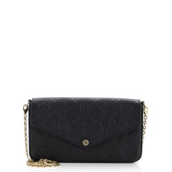 Felicie Pochette Monogram Empreinte Leather