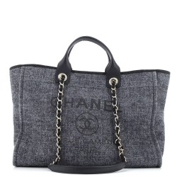 Deauville Tote Raffia with Glitter Detail Medium