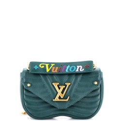New Wave Chain Bag Quilted Leather PM