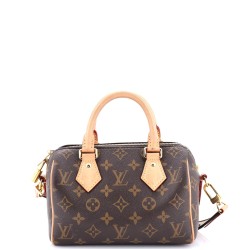 Speedy Bandouliere Bag Monogram Canvas 20