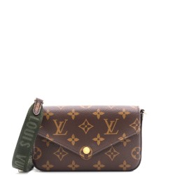 Felicie Strap & Go Handbag Monogram Canvas