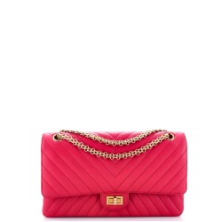 Reissue 2.55 Flap Bag Chevron Aged Calfskin 226