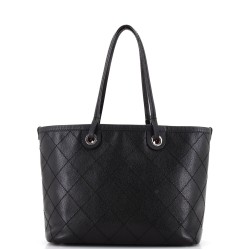 Fever Tote Quilted Caviar Medium