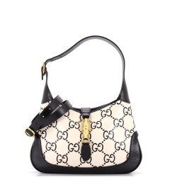 Jackie 1961 Hobo GG Embossed Leather Small