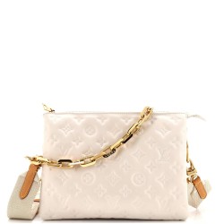 Coussin Bag Monogram Embossed Lambskin PM