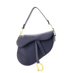 Saddle Handbag Leather Medium