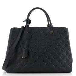 Montaigne Handbag Monogram Empreinte Leather GM