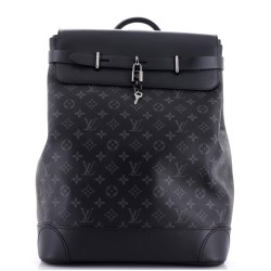 Steamer Backpack Monogram Eclipse Canvas