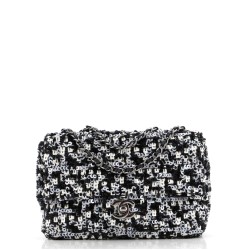 CC Chain Flap Bag Multicolor Sequins Mini