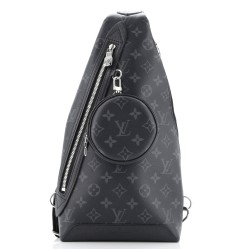 Duo Sling Bag Monogram Eclipse Canvas