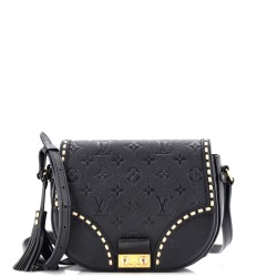 Junot Handbag Monogram Empreinte Leather