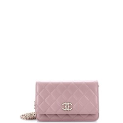 Coco Candy Wallet on Chain Quilted Caviar