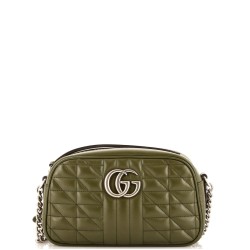 GG Marmont Shoulder Bag Mixed Matelasse Leather Small