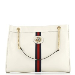 Rajah Chain Tote Leather Large