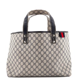Web Loop Tote GG Coated Canvas Medium