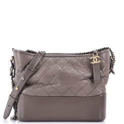 Gabrielle Hobo Quilted Aged Calfskin Medium