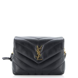Loulou Shoulder Bag Matelasse Chevron Leather Toy