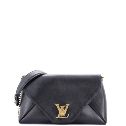 Love Note Chain Clutch Leather